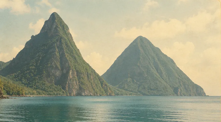 The Pitons, Saint Lucia